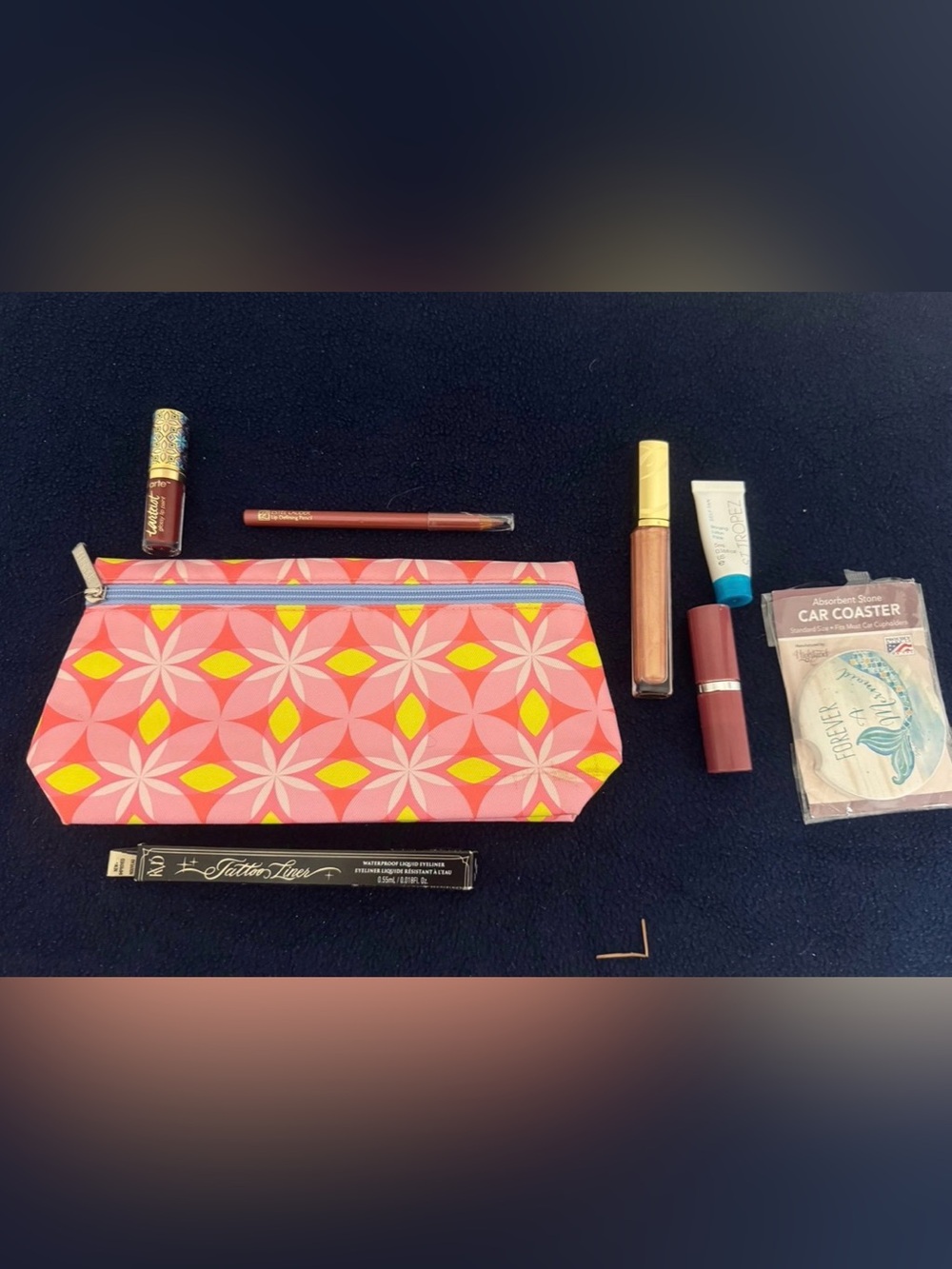 LUXURY MAKE UP BUNDLE WITH CLINIQUE BAG! KVD TARTE ST. TROPEZ ESTEE LAUDER. NEW!